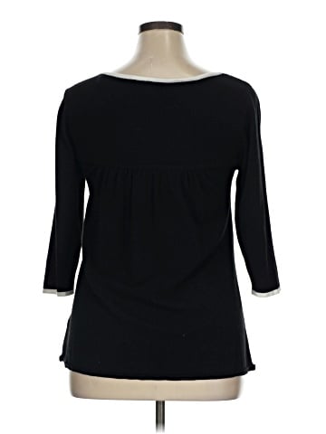 AB Studio 3/4 Sleeve Top (view 2)