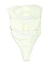 Unbranded Solid Ivory Swimsuit Bottoms Size M - photo 1