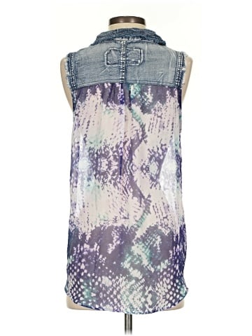 TALLY WEIJL Sleeveless Button-Down Shirt (view 2)