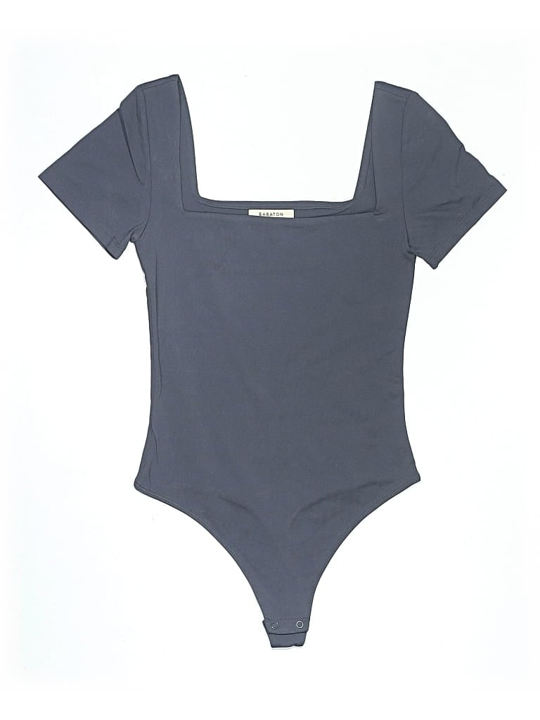 Pre-owned Babaton Bodysuit In Gray