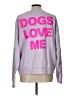 Wildfox 100% Cotton Purple Sweatshirt Size Lg (3 or L) - photo 2