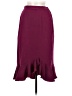 Assorted Brands Solid Burgundy Formal Skirt Size 8 - photo 1