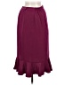 Assorted Brands Solid Burgundy Formal Skirt Size 8 - photo 2