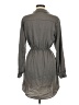 Lush 100% Polyester Gray Casual Dress Size M - photo 2