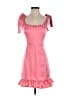 Koch 100% Polyester Pink Cocktail Dress Size XS - photo 1