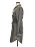 Lush 100% Polyester Gray Casual Dress Size M - photo 5