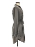 Lush 100% Polyester Gray Casual Dress Size M - photo 4