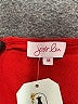 Jess Lea 100% Polyester Red 3/4 Sleeve Blouse Size M - photo 6