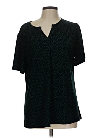 Christopher & Banks Short Sleeve Blouse (view 1)