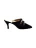 Nina 100% Leather Black Mule/Clog Size 10 - photo 1