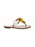 Aquazzura Brown Yellow Flip Flops Size EU 39 - photo 1