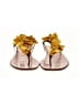 Aquazzura Brown Yellow Flip Flops Size EU 39 - photo 2
