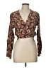 Flax Brown Long Sleeve Blouse Size 10 (M) - photo 1