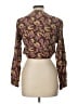 Flax Brown Long Sleeve Blouse Size 10 (M) - photo 2