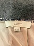Ann Taylor LOFT 100% Polyester Gray Long Sleeve Blouse Size S - photo 7