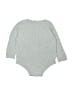 Cherokee 100% Cotton Gray Long Sleeve Onesie 18-24 MO / 24 MO - photo 2