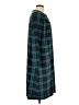 Assorted Brands Plaid Green Casual Dress Size L - photo 4