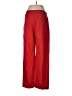 Gap Red Linen Pants Size 6 (tall) - photo 2