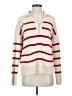 Everlane Stripes Ivory Wool Pullover Sweater Size S - photo 1