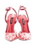 Nine West Paisley Pink Red Heels Size 6 - photo 2