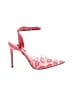 Nine West Paisley Pink Red Heels Size 6 - photo 1