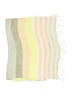 Unbranded Stripes Yellow Tan Scarf One size - photo 2
