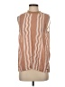 Armani Exchange Tan Sleeveless Blouse Size S - photo 1