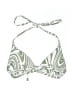 Unbranded Animal Print Green Swimsuit Top Size M (estimated) - photo 2