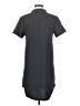 Amaryllis 100% Polyester Solid Gray Casual Dress Size S - photo 2