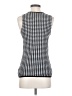 Vince Camuto Houndstooth Silver Sweater Vest Size XXS - photo 2