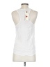 Lanston 100% Rayon White Sleeveless Top Size S - photo 2