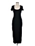 Bar III Solid Black Cocktail Dress Size M - photo 1