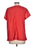 Absolutely Famous 100% Polyester Red Short Sleeve Blouse Size L - photo 2