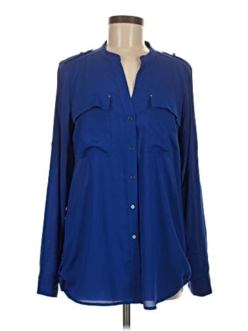 Calvin Klein Long Sleeve Blouse (view 1)