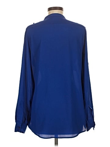 Calvin Klein Long Sleeve Blouse (view 2)