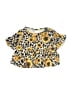 Unbranded Yellow Short Sleeve Blouse Size 3-6 mo - photo 1