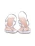 Lulus Metallic Silver Heels Size 10 - photo 2