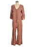 SELVA NEGRA Metallic Brown Jumpsuit Size 4 - photo 1