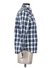 UNTUCKit 100% Cotton Checkered-gingham Blue Long Sleeve Button-Down Shirt Size 4 - photo 4