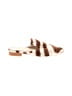 Ayca Design Animal Print Tan Brown Mule/Clog Size EU 37 - photo 1
