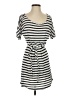 Splendid Stripes Gray Casual Dress Size XS - photo 1