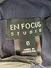 En Focus Studio Color Block Teal Casual Dress Size 6 - photo 7