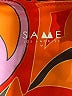 SAME Print Orange Swimsuit Bottoms Size M - photo 3