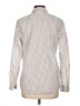Gap 100% Cotton Polka Dots Ivory Long Sleeve Button-Down Shirt Size L - photo 2