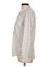 Gap 100% Cotton Polka Dots Ivory Long Sleeve Button-Down Shirt Size L - photo 5