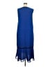 Assorted Brands 100% Polyester Color Block Blue Casual Dress Size 18 - photo 2