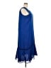 Assorted Brands 100% Polyester Color Block Blue Casual Dress Size 18 - photo 4
