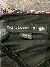 Madison Leigh Paisley Black Cocktail Dress Size 6 - photo 7