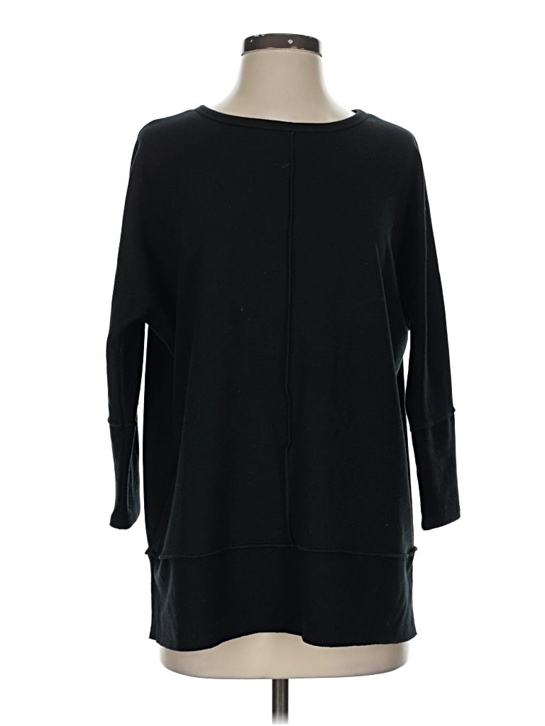 Pre-owned Spanx Pullover Sweater In Black
