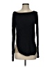 Bordeaux Black Long Sleeve Top Size S - photo 1